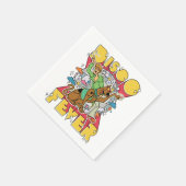 Discokoorts bij Scooby en Shaggy Servet (Hoek)