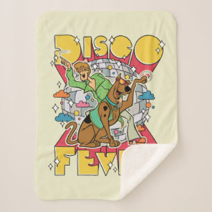 Discokoorts bij Scooby en Shaggy Sherpa Deken