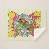 Discokoorts bij Scooby en Shaggy Sherpa Deken (Voorkant (horizontaal))