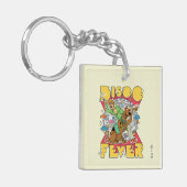 Discokoorts bij Scooby en Shaggy Sleutelhanger (Voorkant Links)