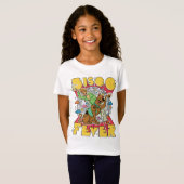 Discokoorts bij Scooby en Shaggy T-shirt (Voorkant volledig)