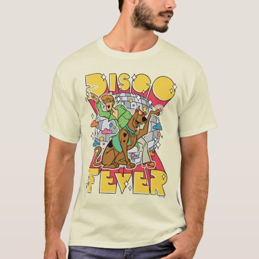 Discokoorts bij Scooby en Shaggy T-shirt (Voorkant)