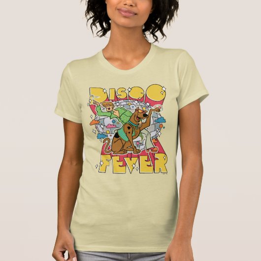 Discokoorts bij Scooby en Shaggy T-shirt (Voorkant)
