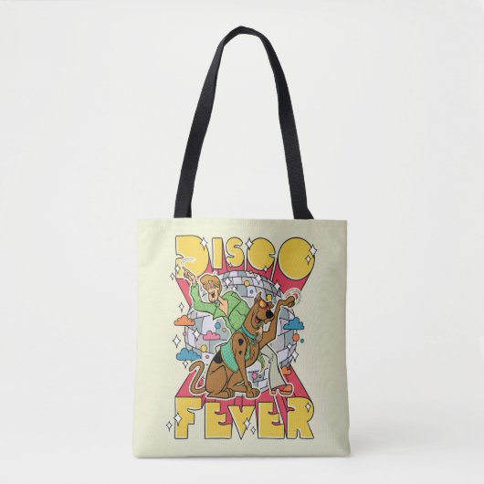 Discokoorts bij Scooby en Shaggy Tote Bag (Voorkant)
