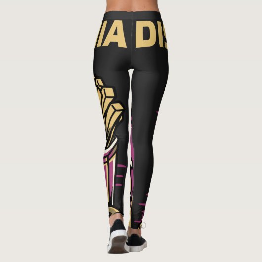 Discomanie V Leggings (Achterkant)