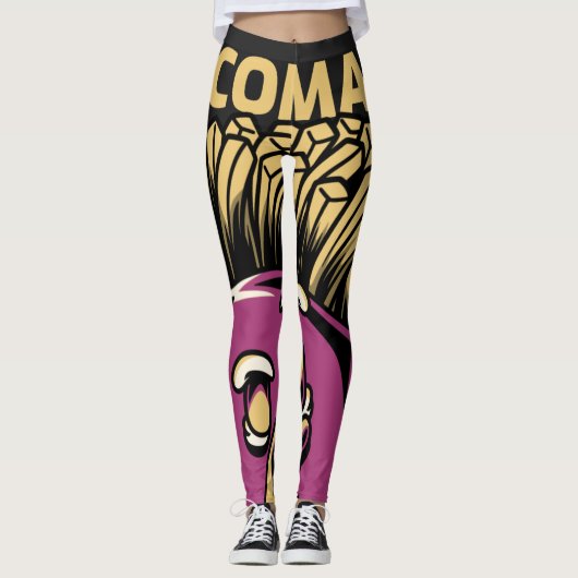 Discomanie V Leggings (Voorkant)