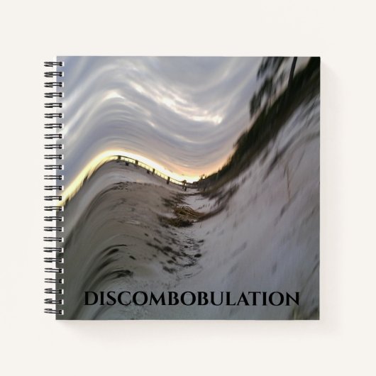 Discombobulation in Sunset Dreams Notitieboek (Voorkant)