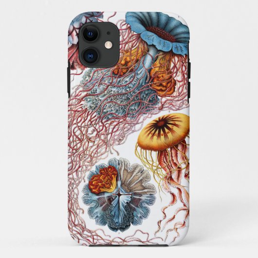 Discomedusae van Ernst Haeckel Case-Mate iPhone Case (Achterkant)