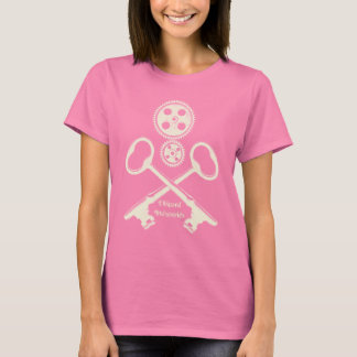 Discord Industries Gears en Keys voor donkere Shir T-shirt