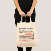 Discordant Studieblad van RoseWrites Tote Bag (Voorkant (product))