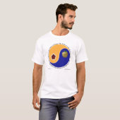 Discordian Chao (witte/natuurlijke shirten) T-shirt (Voorkant volledig)