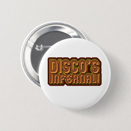 Discos Infernal Ronde Button 5,7 Cm (Voorkant /achterkant)