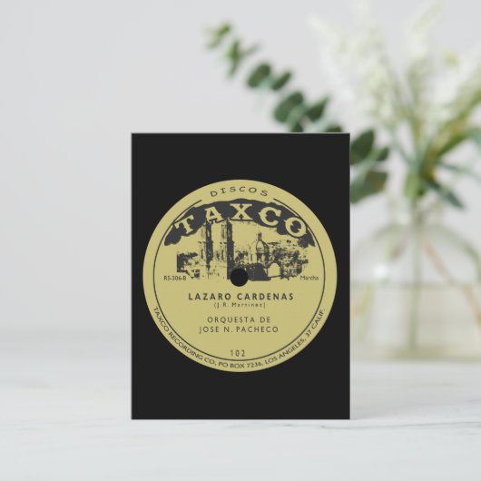 Discos Taxco Briefkaart (Staand voorkant)