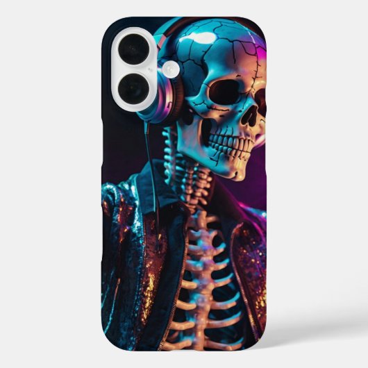 Discoskelet Case-Mate iPhone Case (Achterkant)