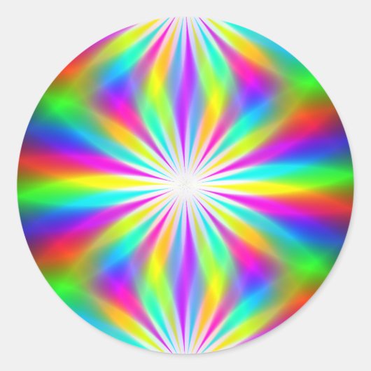 DiscoTech 4 Ronde Sticker (Voorkant)