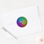 DiscoTech 5 Ronde Sticker (Envelop)
