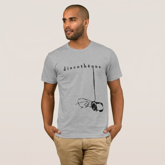 discotheek t-shirt (Voorkant volledig)