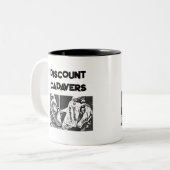 Discount Cadavers Mug Tweekleurige Koffiemok (Voorkant links)