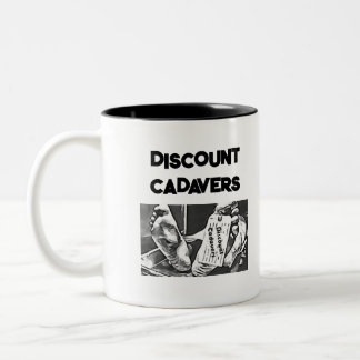 Discount Cadavers Mug Tweekleurige Koffiemok