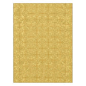 Discover Elegant Geometric Patterns with Gold Line Tafelkleed (Voorkant)