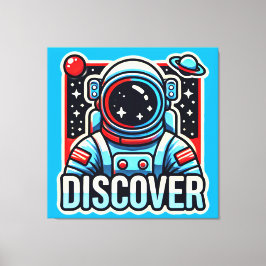 DISCOVER-EVA 2 CANVAS AFDRUK