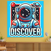 DISCOVER-EVA 2 CANVAS AFDRUK (Insitu (Woonkamer))