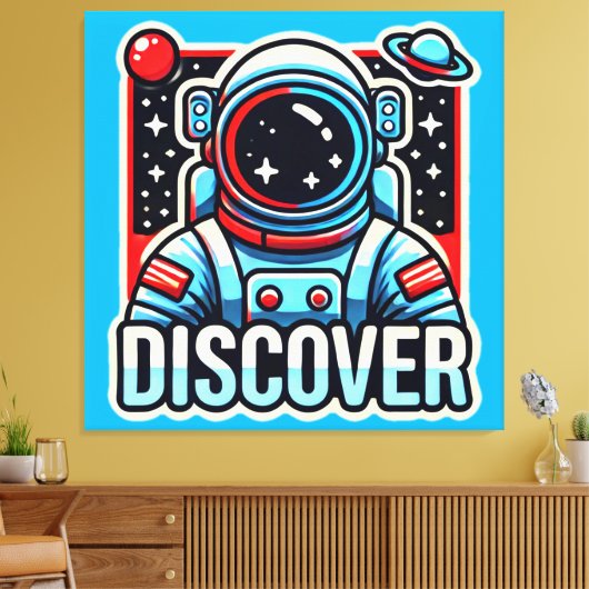 DISCOVER-EVA 2 CANVAS AFDRUK (Insitu (Woonkamer))