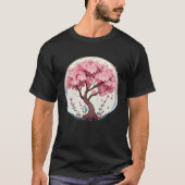 Discover the Magic of Spring with a Cherry Blossom T-shirt (Voorkant)