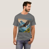 Discover the Majesty of the Andean Condor Facts T-shirt (Voorkant volledig)