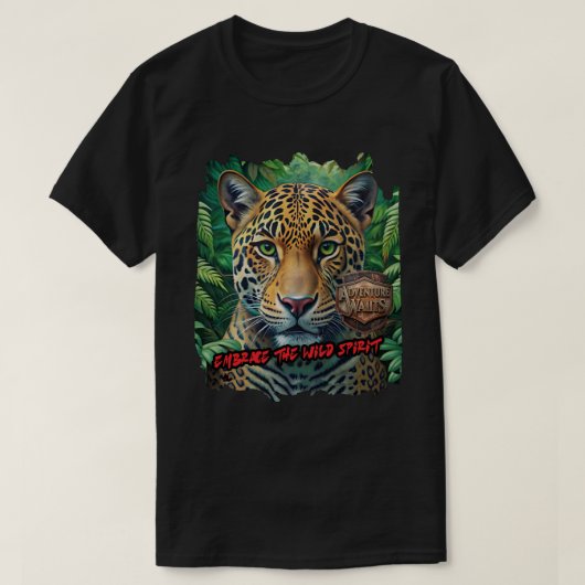 Discover the untamed beauty within. t-shirt (Design voorkant)
