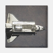 Discovery 2 Space Shuttle Magneet (Voorkant)