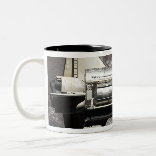 Discovery 3 Space Shuttle Tweekleurige Koffiemok (Links)