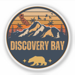 Discovery Bay, Californië Sticker