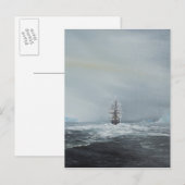 Discovery Captain Scott en Crew Briefkaart (Voorkant / Achterkant)