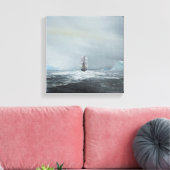 Discovery Captain Scott en Crew Canvas Afdruk (Insitu (Woonkamer))