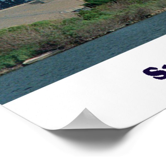 Discovery Carrying Hubble Telescope 1990 Poster (Hoek)