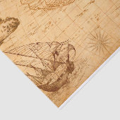 discovery map tissuepapier (Detail)