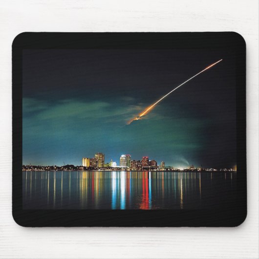 Discovery Over West Palm Beach mousepad Muismat (Voorkant)