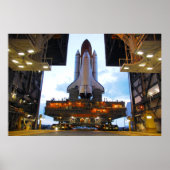 Discovery Preps voor Space Shuttle Poster (Voorkant)