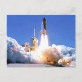 Discovery Shuttle Launch Briefkaart (Voorkant)