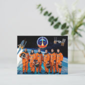 DISCOVERY STS 133 BEMANNING BRIEFKAART (Staand voorkant)