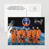 DISCOVERY STS 133 BEMANNING BRIEFKAART (Voorkant / Achterkant)