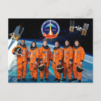 DISCOVERY STS 133 BEMANNING BRIEFKAART
