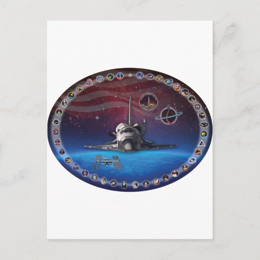 Discovery Tribute OV 103 Briefkaart (Voorkant)