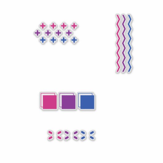 Discreet Pride Sticker (Voorkant)