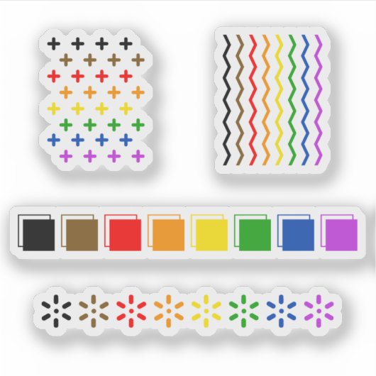 Discreet Pride Sticker (Voorkant)