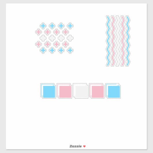 Discreet Pride Sticker (Vel)