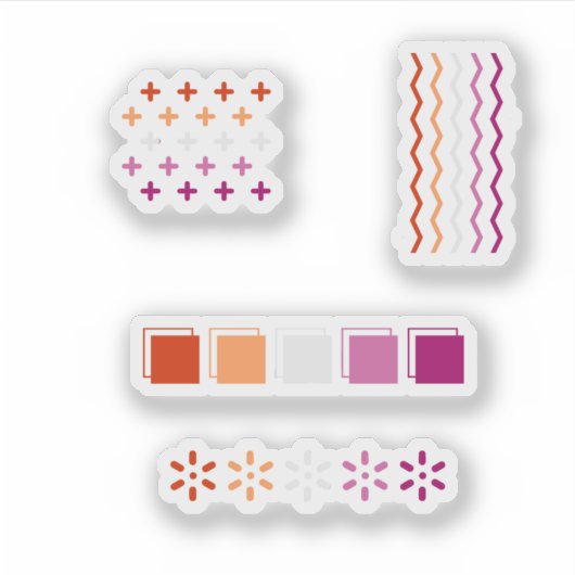 Discreet Pride Sticker (Voorkant)