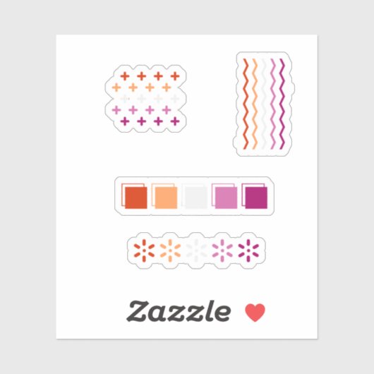 Discreet Pride Sticker (Vel)