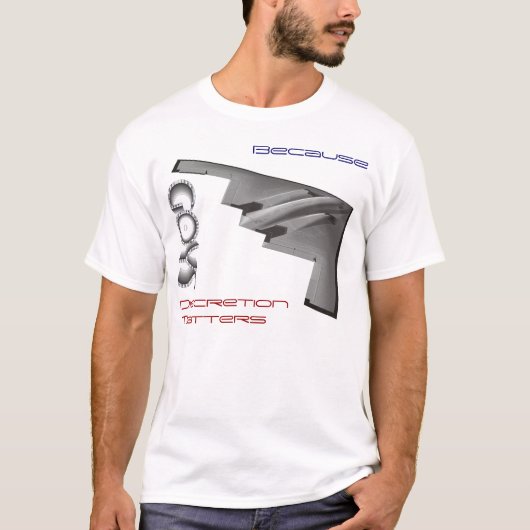 Discretie T-shirt (Voorkant)